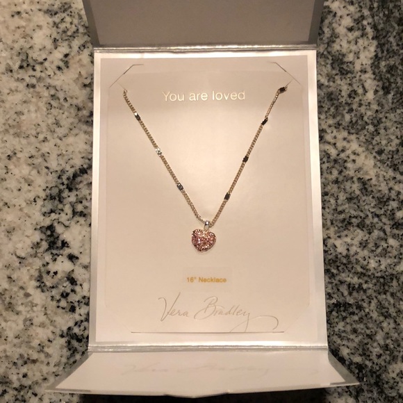 Vera Bradley Jewelry - Trade 💖Vera Bradley heart necklace